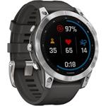 Garmin Fenix 7, Silver, Graphite Band, (rozbalené)