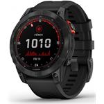 Garmin fenix 7 Solar, Slate Gray, Black Band