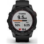 Garmin fenix 7 Solar, Slate Gray, Black Band