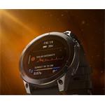 Garmin Fenix 7S Pro Solar, inteligentné hodinky, strieborné
