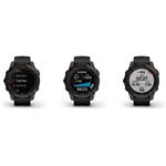 Garmin fenix 7S Sapphire Solar, Cream Gold Titanium, Light Sand Band