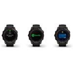 Garmin fenix 7S Sapphire Solar, Cream Gold Titanium, Light Sand Band