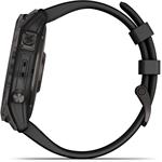 Garmin fenix 7X Sapphire Solar, Carbon Gray DLC Titanium, Black Band