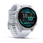 GARMIN fenix 8 - 43mm, AMOLED, Silver, Whitestone, sivé