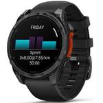 GARMIN fenix 8 - 47mm, AMOLED, Slate Gray, Black