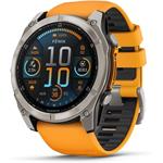 Garmin fenix 8 - 51mm, AMOLED, Sapphire, Titanium, Spark Orange/Graphite