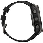 Garmin fenix 8 - 51mm, Sapphire Solar, Carbon Gray DLC Titanium, Black/Pebble Gray