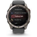 Garmin Fenix 8 Pro, 51 mm, AMOLED, Sapphire Titanium Graphite