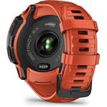 Garmin Instinct 2X Solar, inteligentné hodinky, červené