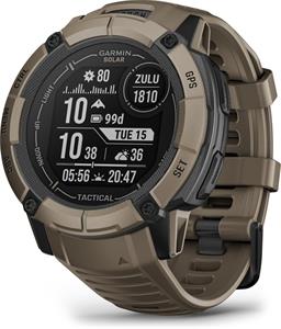 Garmin Instinct 2X Solar Tactical Edition, inteligentné hodinky, hnedé