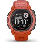 Garmin Instinct, inteligentné hodinky, červené