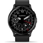Garmin VENU 3, inteligentné hodinky, Black/Slate, Leather