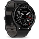 Garmin VENU 3, inteligentné hodinky, Black/Slate, Leather