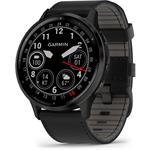 Garmin VENU 3, inteligentné hodinky, Black/Slate, Leather