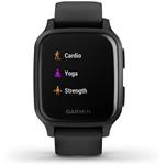 Garmin VENU SQ Music, inteligentné hodinky, čierne