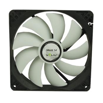 GELID ventilátor SILENT 14, 14cm, hydrodynamické ložisko, tichý