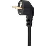 Gembird 19" rozvodný panel 9x zásuvka (typ E) FR/SCHUKO, 2,0m čierny