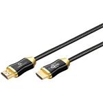 Gembird AOC optický kábel HDMI v 2.1, 10,0 m, opletený čierny