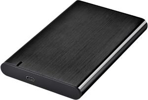 Gembird externý box pre 2,5'' SATA HDD/SSD s USB-C, čierny