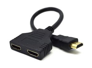 Gembird HDMI 1-2 splitter, rozbočovač, pasívny, (rozbalené)