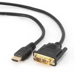 Gembird kábel HDMI na DVI M/M, prepojovací, 0,5m