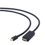 Gembird kábel miniDisplayPort na HDMI M/M, prepojovací, 1,8m