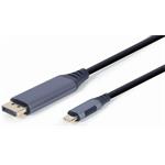 Gembird kábel USB-C na DisplayPort, M/M, prepojovací, 1,8m