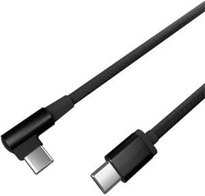 Gembird kábel USB-C, pravouhlý, 0,2m , čierny