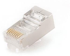 Gembird konektor RJ45 cat. 5e FTP pre drôt a lanko (100ks)
