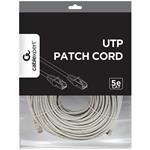 Gembird patch kábel RJ45, cat. 5e, UTP, 50,0m, sivý