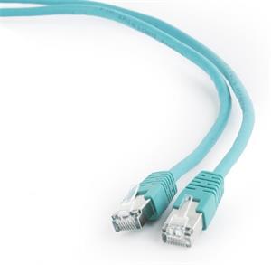 Gembird patch kábel RJ45, cat. 6, FTP, 1,0m, zelený