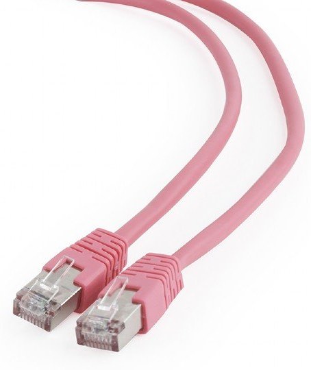 Gembird patch kábel RJ45, cat. 6, FTP, 3,0m, ružový