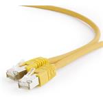 Gembird patch kábel RJ45, cat. 6a, FTP, 0,25m, žltý
