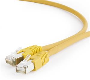 Gembird patch kábel RJ45, cat. 6a, FTP, 0,25m, žltý