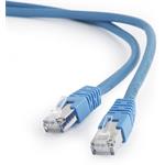 Gembird patch kábel RJ45, cat. 6a, LSZH, S/FTP, 1,5m, modrý