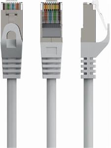 Gembird patch kábel RJ45, Cat6a, S/FTP, 20,0m, sivý