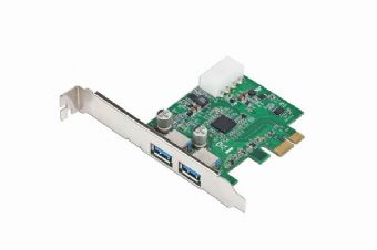 Gembird PCIe radič 2x USB 3.0 ext.+1 USB 2.0, interná karta Expres