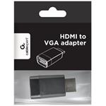 Gembird redukcia HDMI na VGA M/F, krátka