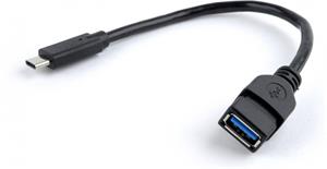 Gembird redukcia OTG USB-C na USB-A M/F, káblová, 0,20m