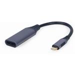 Gembird redukcia USB-C na DisplayPort M/F, káblová 0,15m