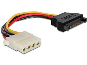 Gembird SATA (male)- Molex (female) power cable, 15cm