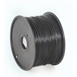 Gembird tlačová struna (filament), ABS, 1,75mm, čierna