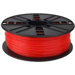 Gembird tlačová struna (filament), ABS, 1,75mm, fluorescent červená