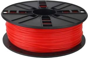 Gembird tlačová struna (filament), ABS, 1,75mm, fluorescent  červená