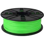 Gembird tlačová struna (filament), ABS, 1,75mm, fluorescent zelená