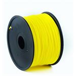 Gembird tlačová struna (filament), ABS, 1,75mm, Fluorescent žltá