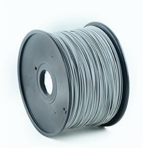 Gembird tlačová struna (filament), ABS, 1,75mm, sivá