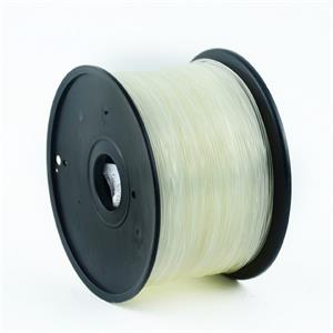 Gembird tlačová struna (filament), ABS, 1,75mm, transparentná