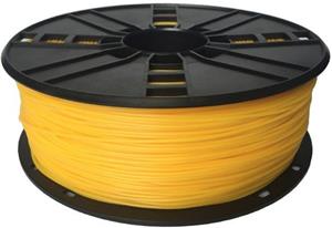 Gembird tlačová struna (filament), flexibilná TPE, 1,75mm, žltá