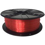 Gembird tlačová struna (filament), PETG, 1,75mm, červená